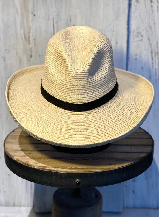 Natural Palm Leaf Gus Hat