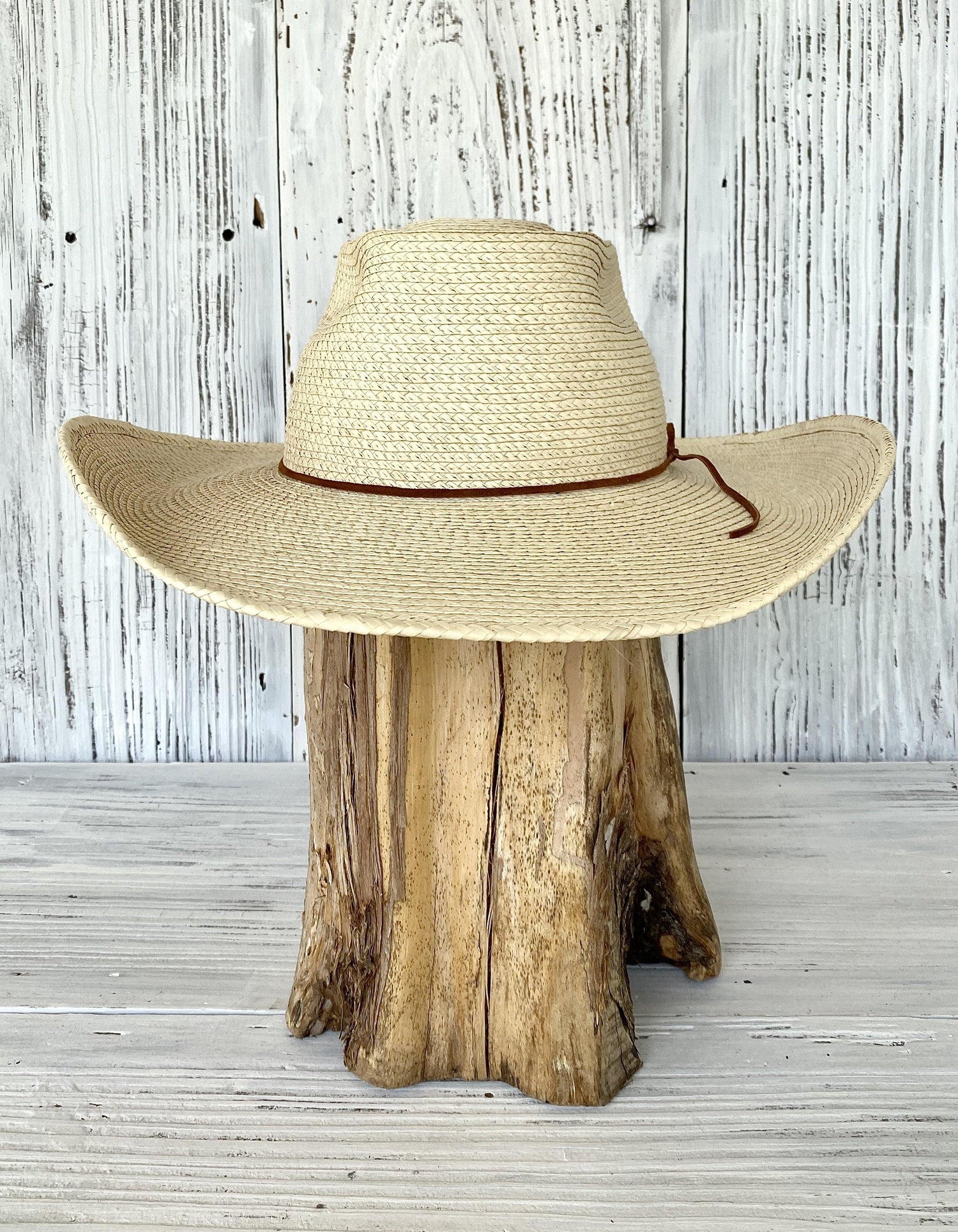 Palm Leaf Shade Hat - By Sheila Fay