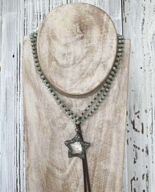 Star Pendant Necklace - By Sheila Fay